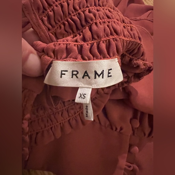 Mock neck tiered ruffle sleeve Victorian blouse - Picture 4 of 10